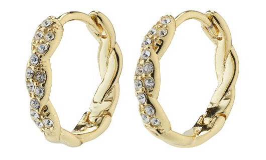 Pilgrim Ezo Øredobber 18 kt. Forgylt messing 672312073 - Dame - Gold
