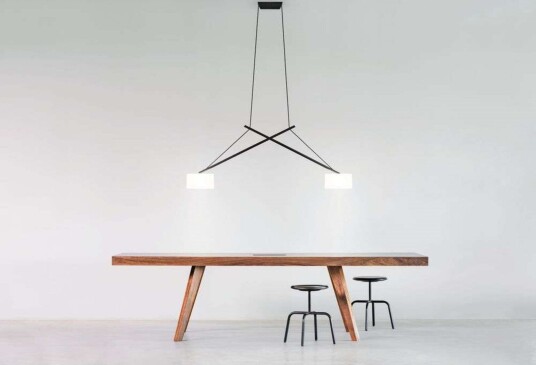Twin LED Pendel Black   Serien Lighting   Stue   Plast