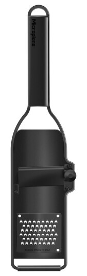 Microplane Rivjern til trøffel Profi 2-i-1; 30x7.3x3 cm  LxBxH ; Svart