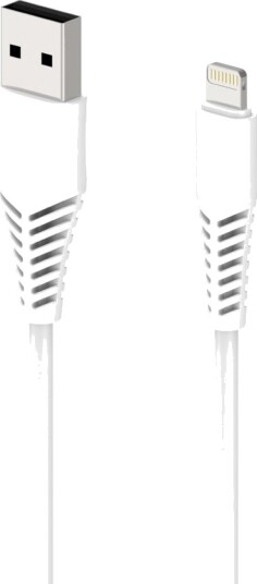2Go 797288 1 M Lightning Usb B Hankjønn Hankjønn Hvit