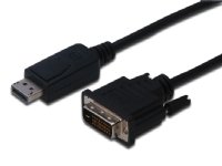 Assmann DisplayPort-kabel 3m DVI-D Svart Assmann DisplayPort-kabel 3m DVI-D Svart