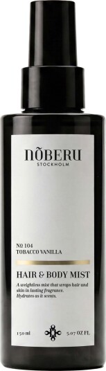 Nõberu Stockholm Hair & Body Mist Tobacco Vanilla 150 ml