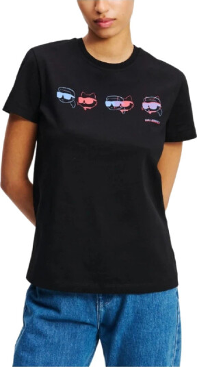 Karl Lagerfeld Dame Topper Svart M,