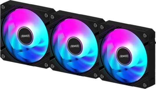 Aorus Kabinettvifte 120mm Svart En Pakke 3 Aorus Kabinettvifte 120mm Svart En Pakke 3