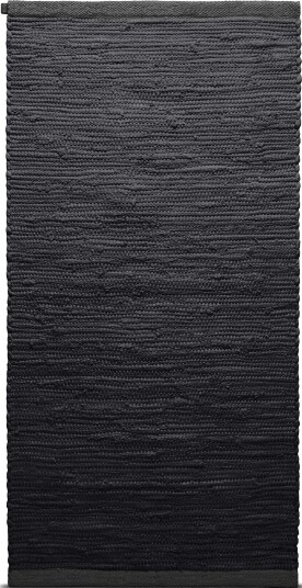 RUG SOLID Cotton Black 170X 240CM