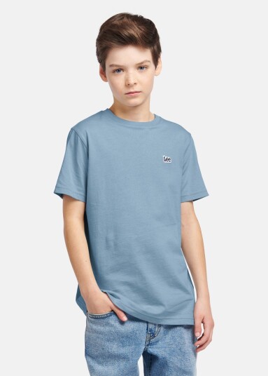 Lee Kids Badge T-Shirt Faded Denim 12-13 T-Shirts