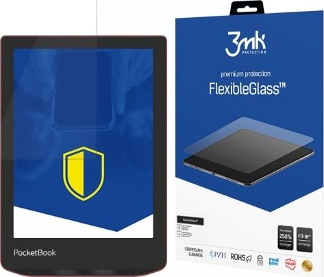 3Mk Pocketbook Verse Pro Deksel Opptil 8.3" 3Mk Flexibleglass