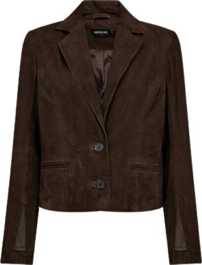 Depeche Dame Jakker Brun M,