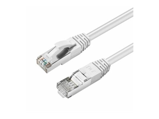 Microconnect Nettverkskabel Rj-45 Hann Til Rj-45 Hann 10 M Skjermet Beskyttet Tvunnet Parkabel Sttp Cat 6 Halogenfri Flertrådet Hvit
