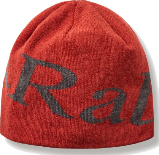 RAB Logo Beanie Tuscan Red/Graphene