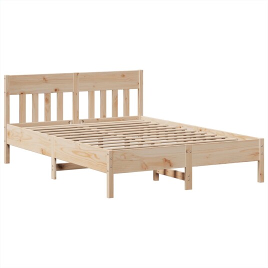Sengeramme uten madrass 160x200 cm heltre furu 8721158620415