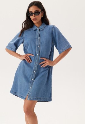 Object Collectors Item Objframe 2/4 RE DENIM DRESS R Light Blue Denim XS