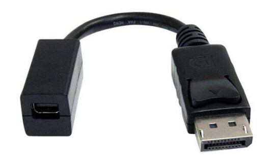 StarTech DisplayPort til Mini DisplayPort Adapter 0,15 m Svart 3840x2400