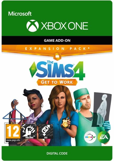 The Sims 4 - Get to Work DLC EU (Xbox One) The Sims 4 - Get to Work DLC EU (Xbox One)
