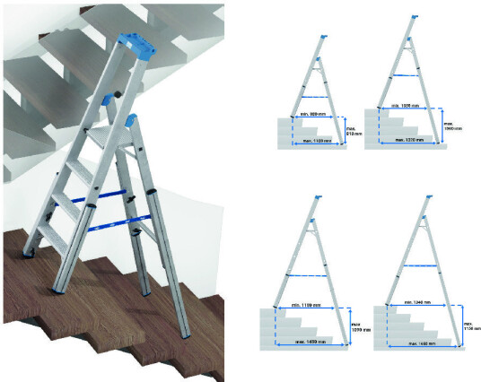 Krause Teleskop Industritrapp-1, 2