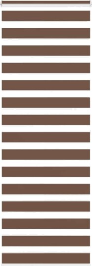 Sebragardin brun 70x200 cm stoff bredde 65,9 polyester