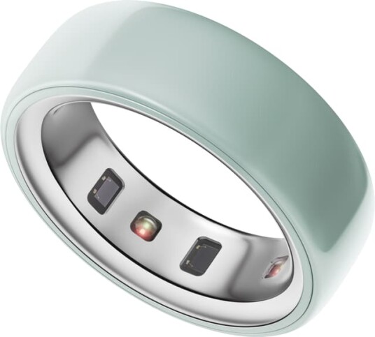 Oura Ring 4 Ceramic Størrelse 7 Tide