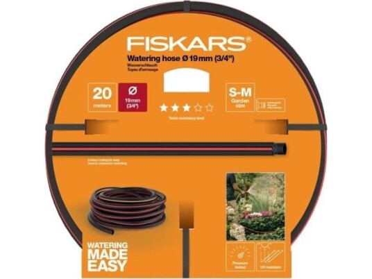 Fiskars Vannslange 19mm 3/4" 20m Q3 1027109