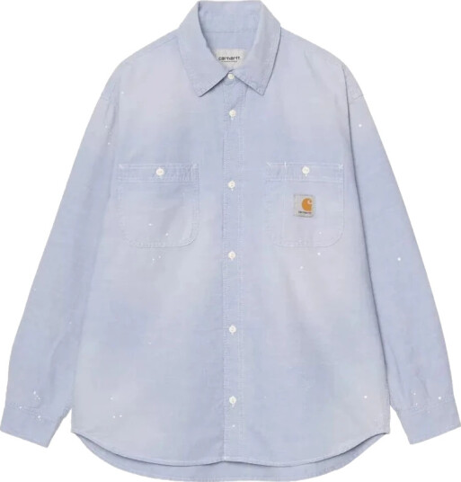 Carhartt Wip Herre Skjorter Blå XL, Carhartt Wip Herre Skjorter Blå XL,