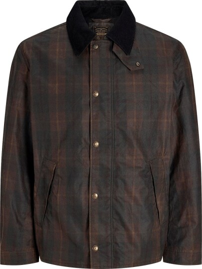 Jack & Jones Jprblucane Waxed Jacket CHOCOLATE TORTE XL