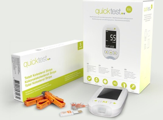 Quicktest Sverige Kolesteroltest 5 pakning