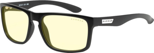 Gunnar Intercept Briller For Datamaskin Medium Stor Full Kant Ramme: Onyks Linse: Ravgul Gunnar Intercept Briller For Datamaskin Medium Stor Full Kant Ramme: Onyks Linse: Ravgul