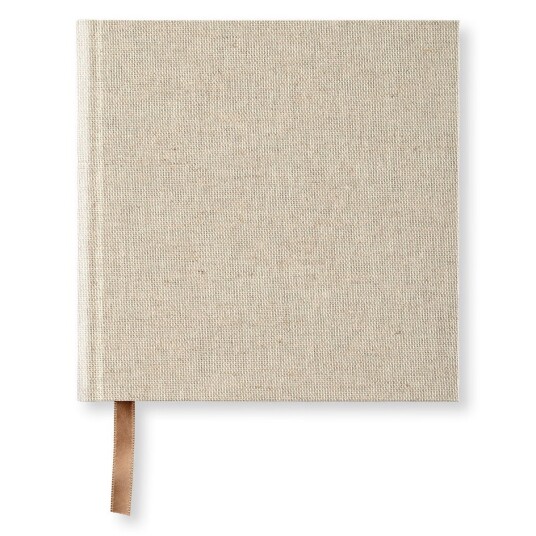 Journal Blank 185 x 185 Rough Linen Journal Blank 185 x 185 Rough Linen