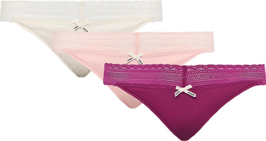 HUGO Triplet Lace String Multi/patterned XXL
