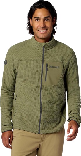 Marmot Men"s Airfleece Jacket Olive Grove XL
