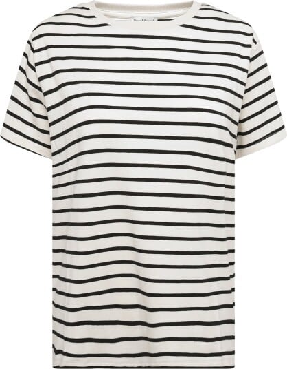 Bruun & Stengade Bs Luna T Shirt OFF WHITE/BLACK XS
