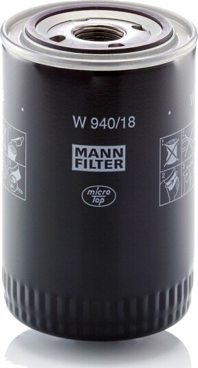 Oljefilter MANN FILTER W 940/18 Oljefilter MANN FILTER W 940/18