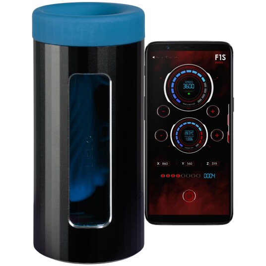 LELO F1S V3 XL Pleasure Console Masturbator - Blå