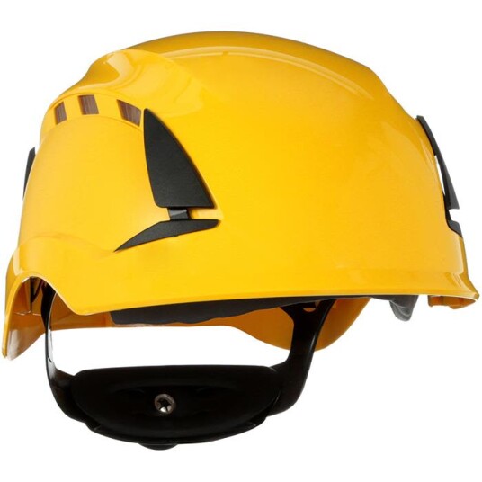 3M SecureFit X5502V Vernehjelm ventilert Gul Hodebeskyttelse 3M SecureFit X5502V Vernehjelm ventilert Gul Hodebeskyttelse
