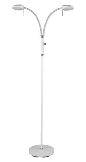 Halo Design - Vegas gulvlampe LED 7W 2L hvit Halo Design - Vegas gulvlampe LED 7W 2L hvit