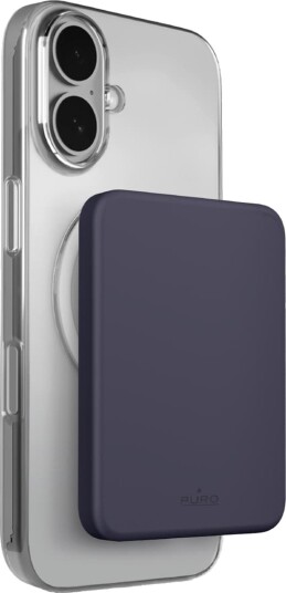Puro 4200 mAh Ultratynn MagSafe Powerbank USB-C Grå