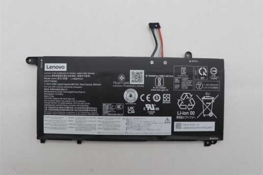 Lenovo Batteri Til Bærbar Pc Litiumion 3-Cellers 3907 Mah 45 Wh Fru 
