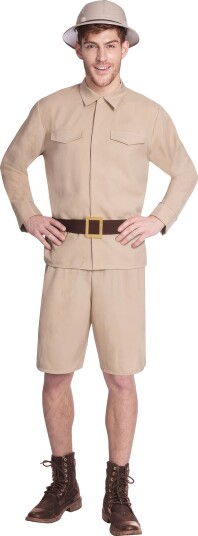 Riethmüller Safari Herre Kostyme Plus-size 9905157