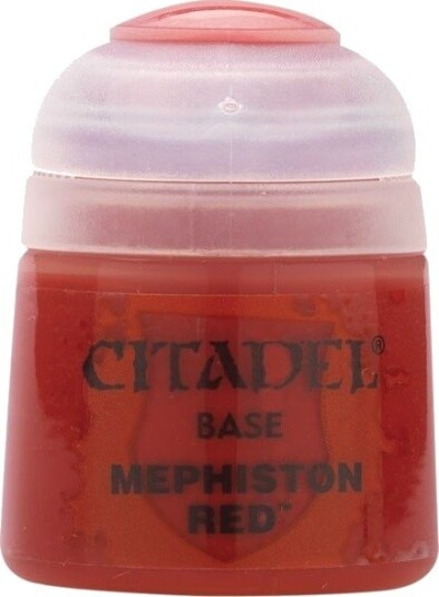 Games Citadel Maling Base - Mephiston Red 12ml Games Citadel Maling Base - Mephiston Red 12ml