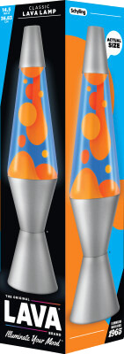 Lavazza Lampe Classic   Oransje/blå   37 cm