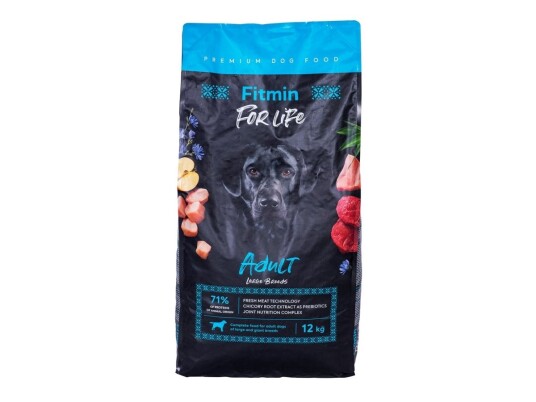 Fitmin For Life Adult Large Breed Tørrfôr 12 kg Fitmin For Life Adult Large Breed Tørrfôr 12 kg