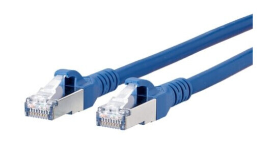 Btr Netcom Cat6a 2M 2 M Cat6a Rj-45 Rj-45 Blå