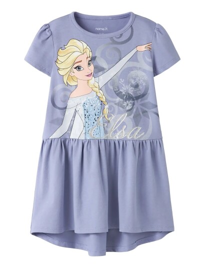Name It Nmfmomsa Frozen Ss Dress Wdi Purple 98