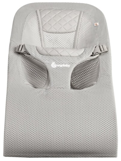 Ergobaby Evolve Stoffsete til Vippestol Mesh Light Grey