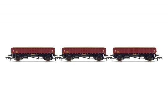 Hornby Ex EWS MHA Coalfish Wagons - Three Pack (3stk.) - Era 8