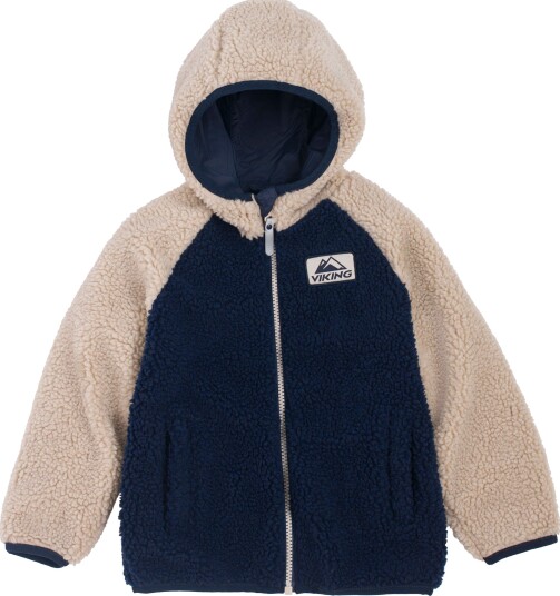 Viking Play Reversible Pile Jacket   NAVY/CEMENT   116