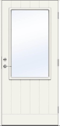 Ytterdør Swedoor Advance Line Vision Lyra
