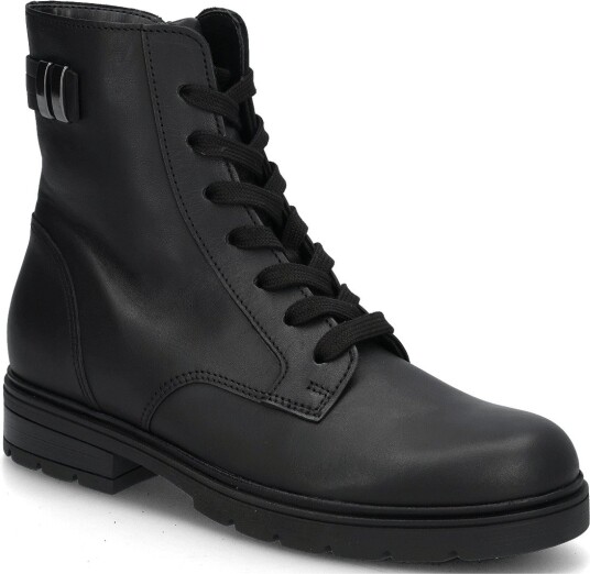 Gabor Laced Ankle Boot   BLACK   39