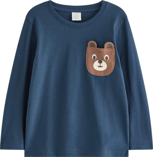 Lindex Long Sleeved Top Navy 92