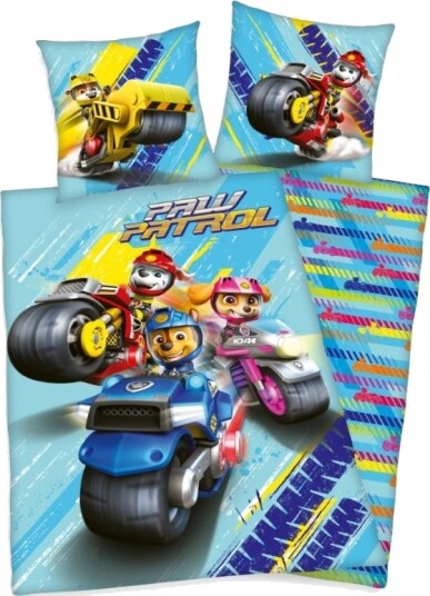Paw Patrol Racer Sengetøj 100 Procent Bomuld