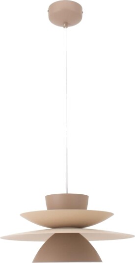 Vireli takpendel 40 cm 12W 2700 Kelvin Dimbar Krem / Nude